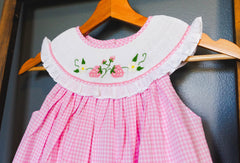 Pink Picnic Smocked Dress