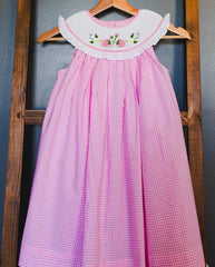 Pink Picnic Smocked Dress