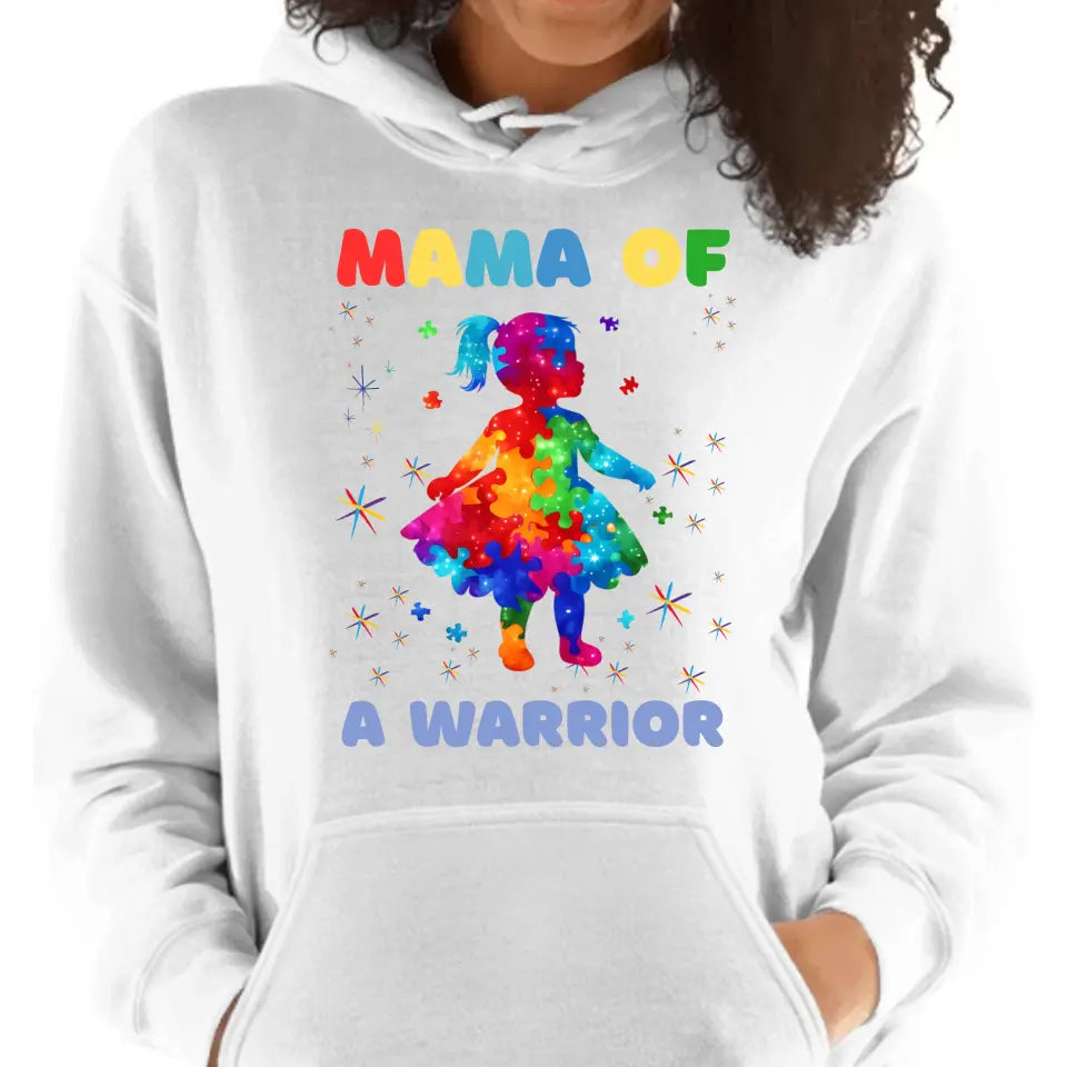 Autism Awareness - Autism Awareness Shirt - Mama of A Warrior, Daddy, Brother, Sister, Autism Family Shirt, Autism Support Shirt 10004 - Personalized T-Shirt, Hoodie, Sweatshirt