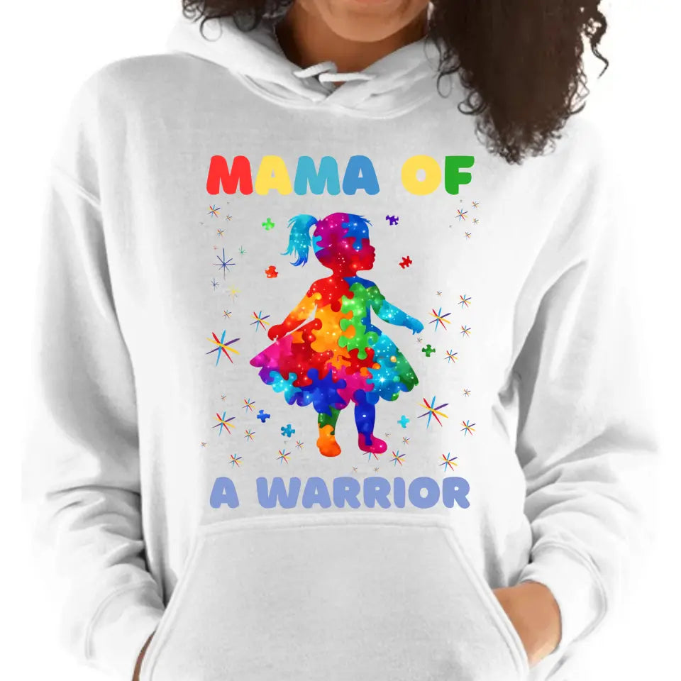 Autism Awareness - Autism Awareness Shirt - Mama of A Warrior, Daddy, Brother, Sister, Autism Family Shirt, Autism Support Shirt 10004 - Personalized T-Shirt, Hoodie, Sweatshirt