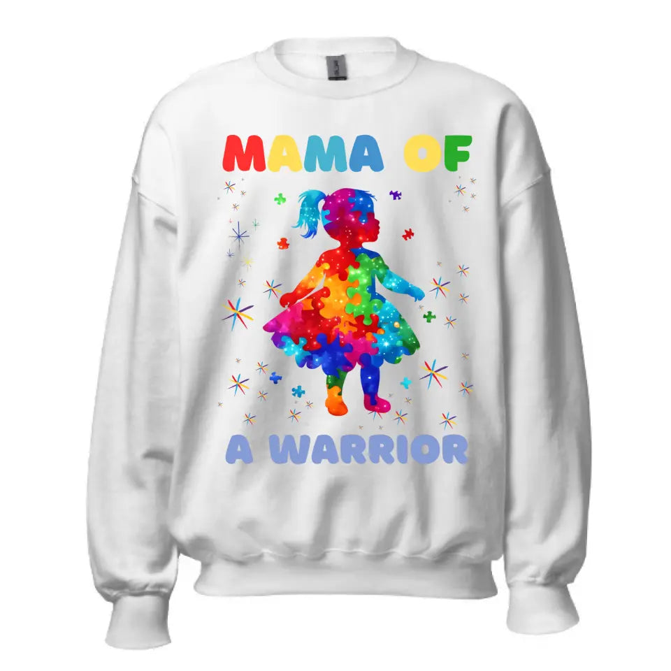 Autism Awareness - Autism Awareness Shirt - Mama of A Warrior, Daddy, Brother, Sister, Autism Family Shirt, Autism Support Shirt 10004 - Personalized T-Shirt, Hoodie, Sweatshirt