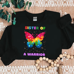 Autism Awareness - Autism Awareness Shirt - Mama of A Warrior, Daddy, Brother, Sister, Autism Family Shirt, Autism Support Shirt 10004 - Personalized T-Shirt, Hoodie, Sweatshirt