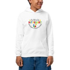 Autism Awareness - Autism Awareness Shirt - It's OK to Be Different, Autism Support Shirt 10009 - Personalized Youth, Kid Hoodie