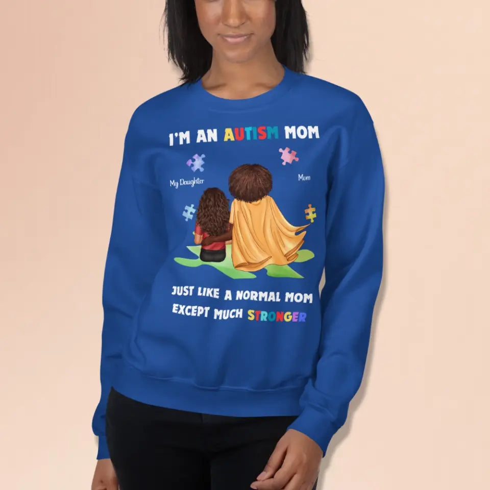 Autism Awareness - Autism Awareness Shirt - Supper Mom, Super Dad, Autism Family Shirt, Autism Support Shirt 10005 - Personalized Sweatshirt