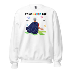 Autism Awareness - Autism Awareness Shirt - Supper Mom, Super Dad, Autism Family Shirt, Autism Support Shirt 10005 - Personalized Sweatshirt