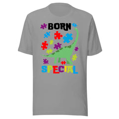 Autism Awareness - Autism Awareness Shirt - Born Special, Autism Dinosaur Shirt, Autism Support Shirt 10002 - Personalized T-Shirt