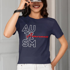 Autism Awareness - Autism Awareness Shirt - Minimalist - Autism Awareness - No Puzzle - Autism Family Shirt, Autism Support Shirt 10012 - Personalized Adult T-Shirt