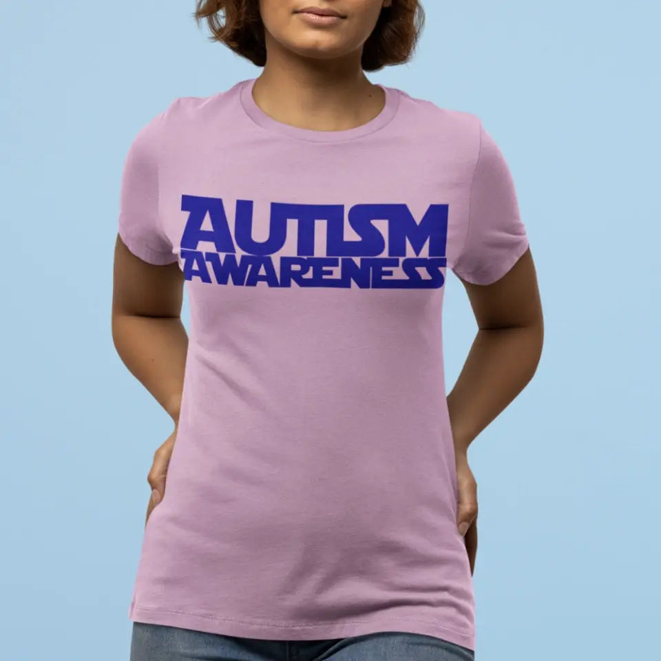 Autism Awareness - Autism Awareness Shirt - Autism Awareness - Minimalist - No Puzzle - Movie Style - Star Wars - Autism Family Shirt, Autism Support Shirt 10017 - Personalized Adult T-Shirt