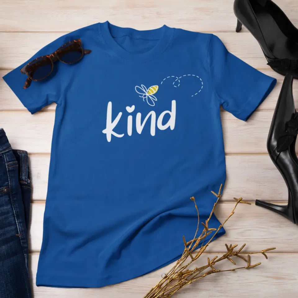 Autism Awareness - Autism Awareness Shirt -Be Kind -  Be Kind To All - Minimalist - No Puzzle - Autism Family Shirt, Autism Support Shirt 10018 - Personalized Adult T-Shirt