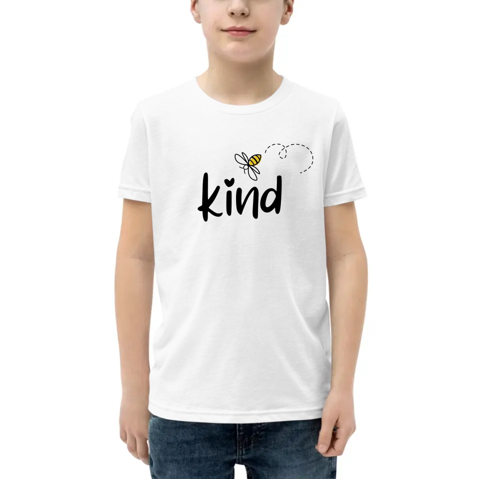 Autism Awareness - Autism Awareness Shirt -Be Kind -  Be Kind To All - Minimalist - No Puzzle - Autism Family Shirt, Autism Support Shirt 10018 - Personalized Youth, Kid T-Shirt