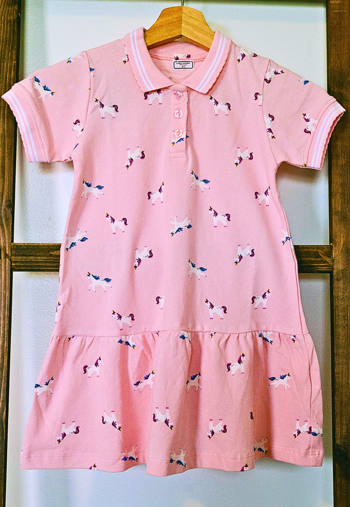 Verzaubertes Einhorn-Polokleid