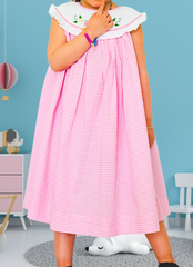 Pink Picnic Smocked Dress